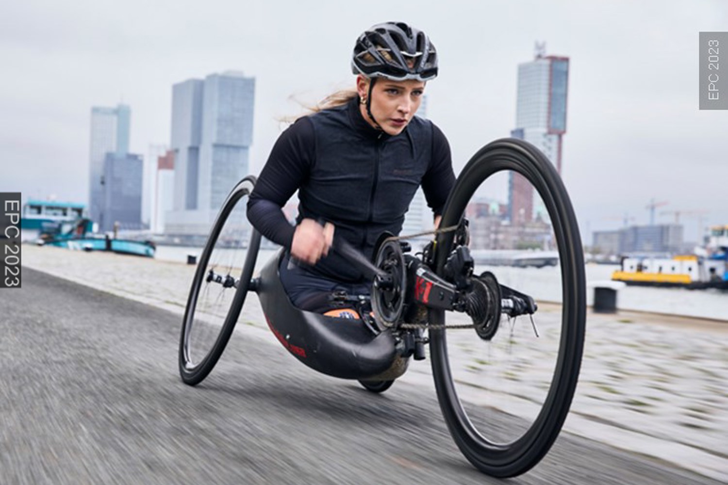 Cycling Chantal Haenen foto EPC 2023 760X456