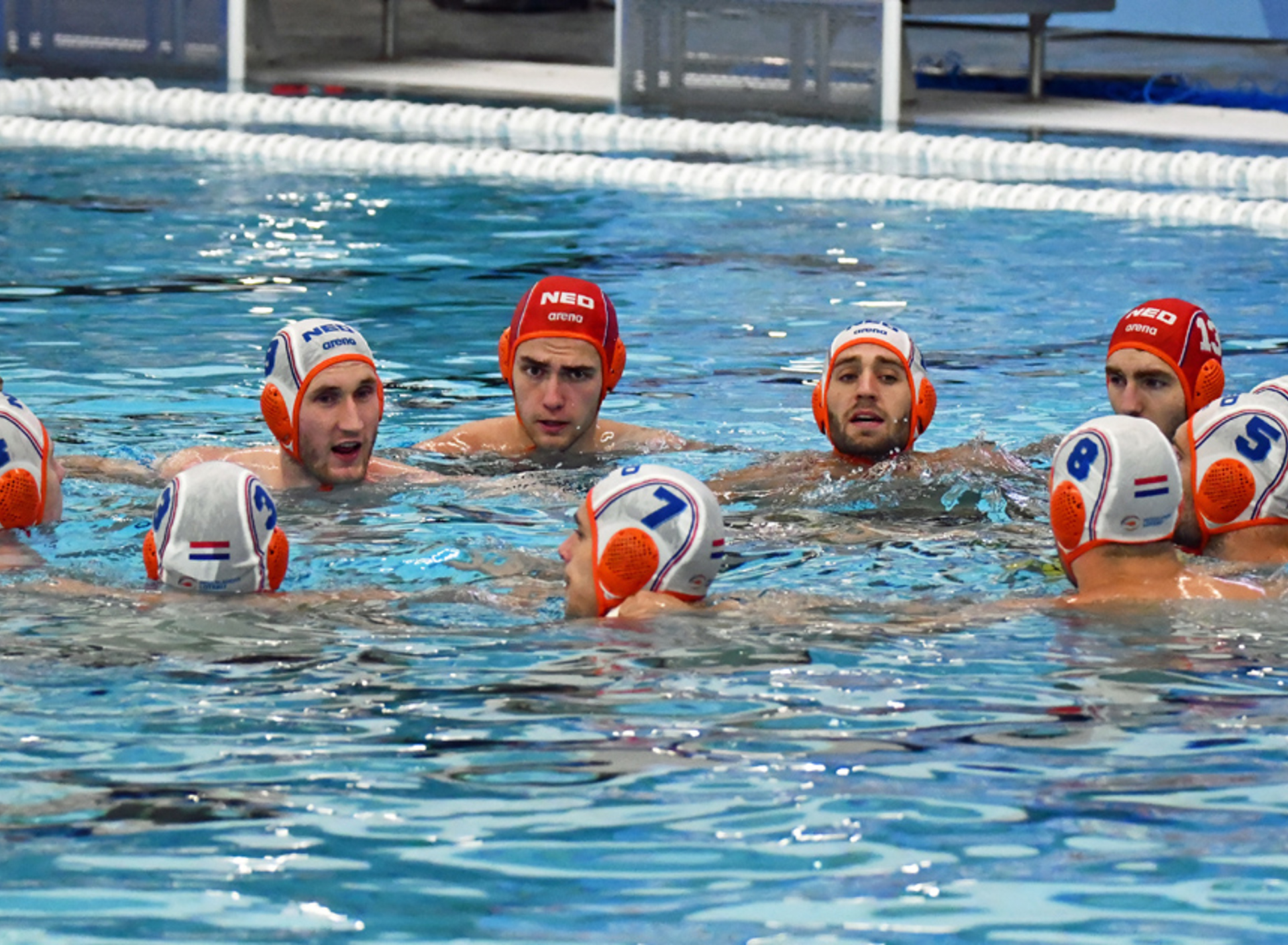 Waterpolomannen Foto TeamNL