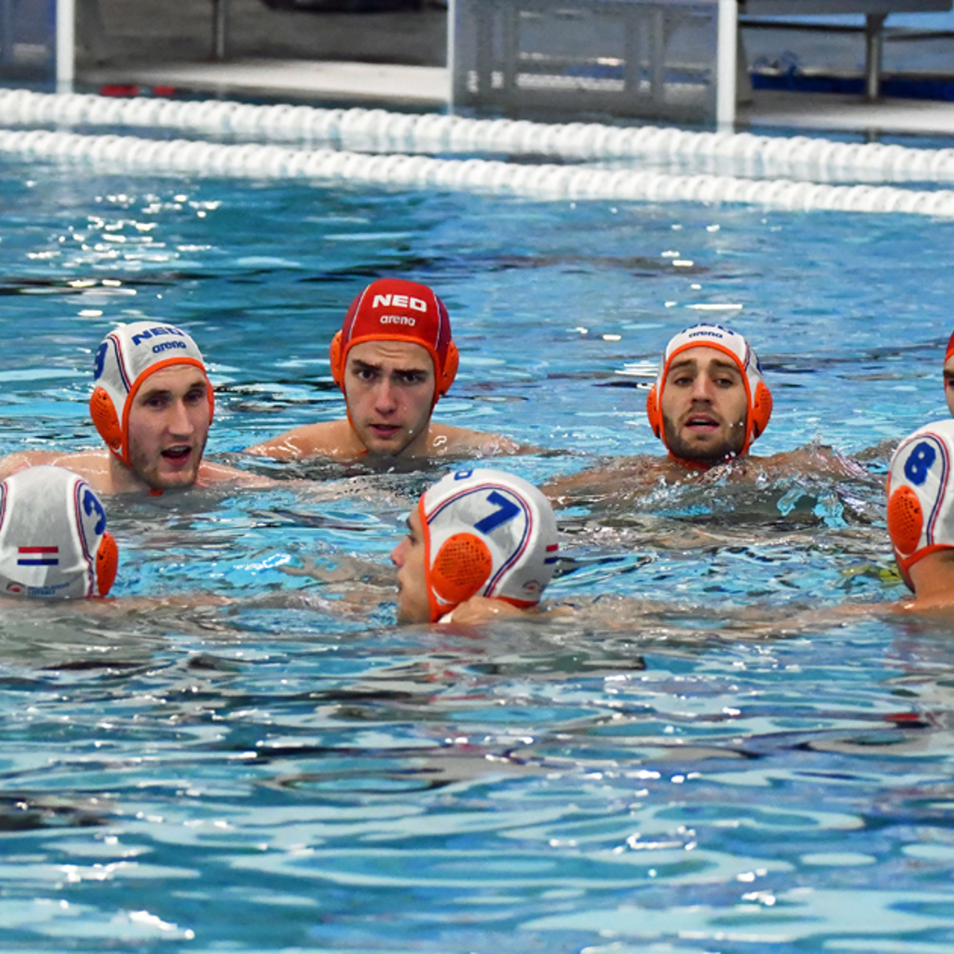 Waterpolomannen Foto TeamNL