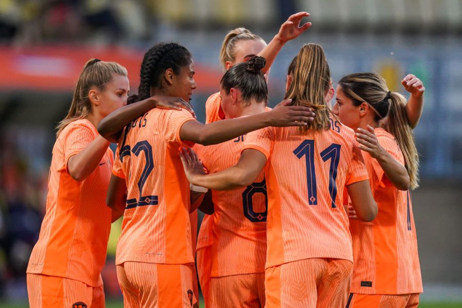 Voetbalsters Oranje Leeuwinnen 2023 BSR AGENCY 900X600
