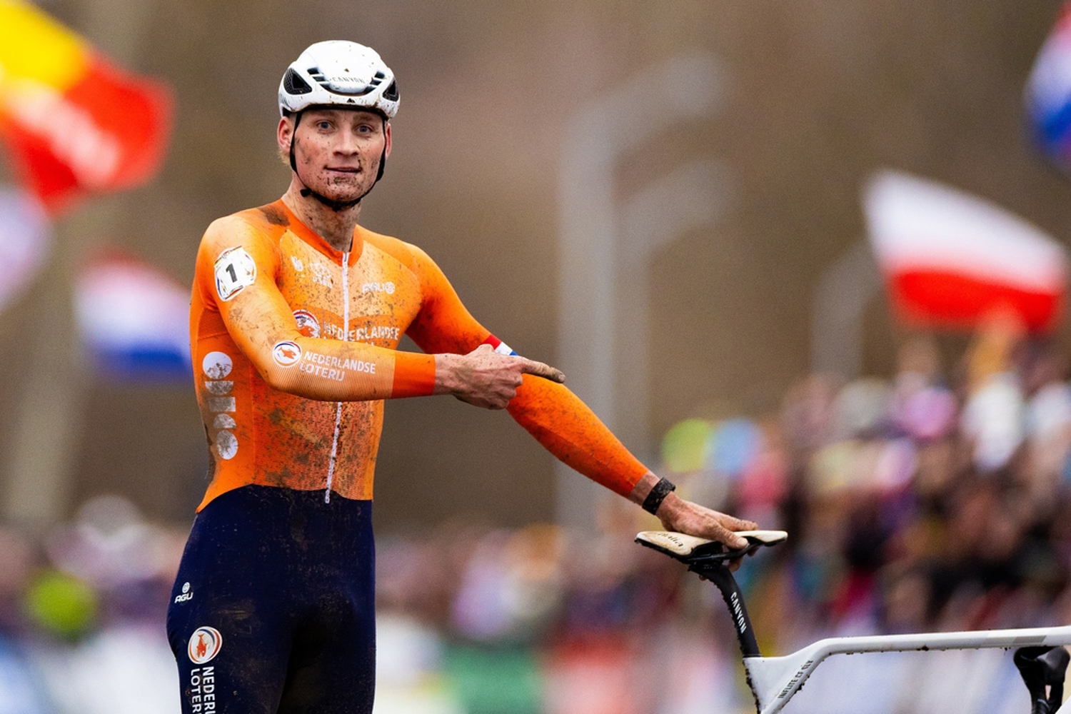 Mathieu Van Der Poel WK Veldrijden 2024 ANP 1080X720