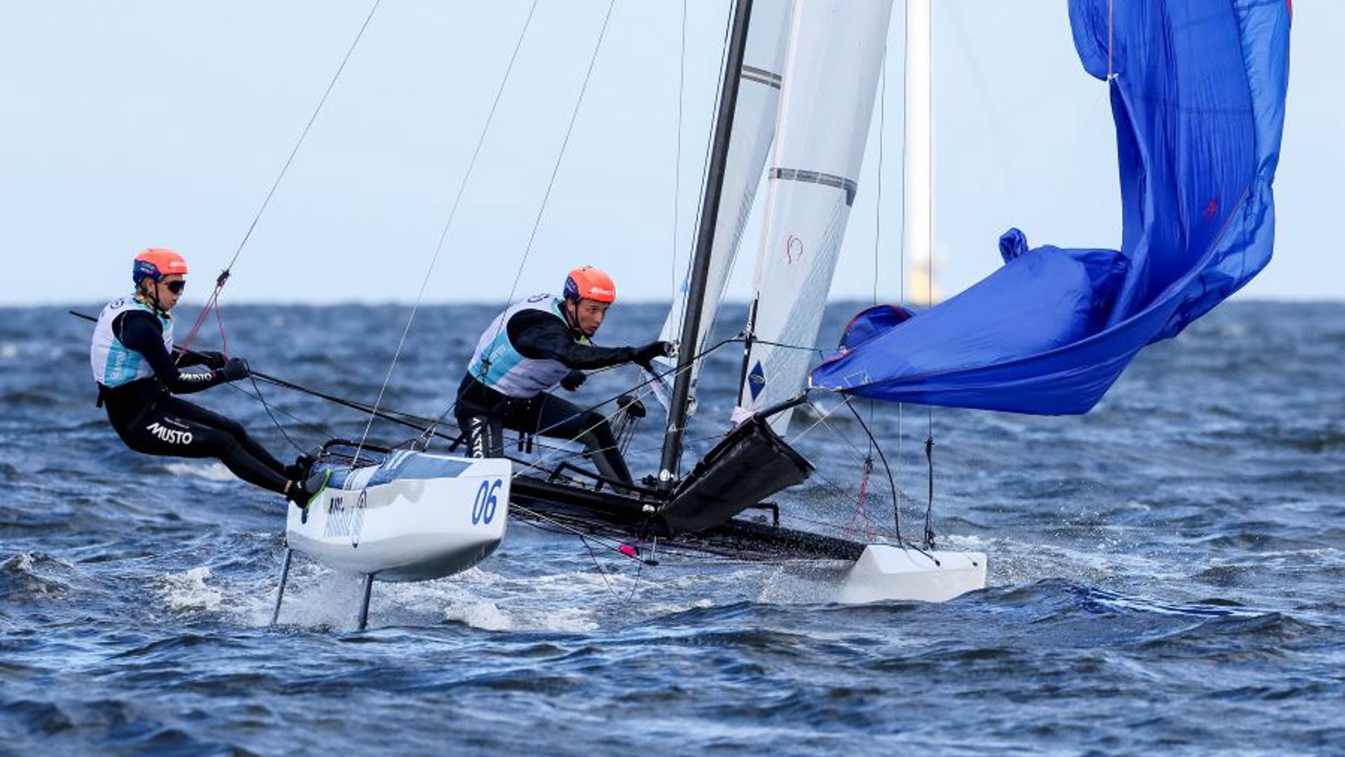 Bjarne Bouwer En Laila Van Der Meer WK 2023 World Sailing (2)
