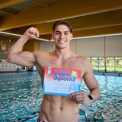 Sean Niewold Zwemdiploma