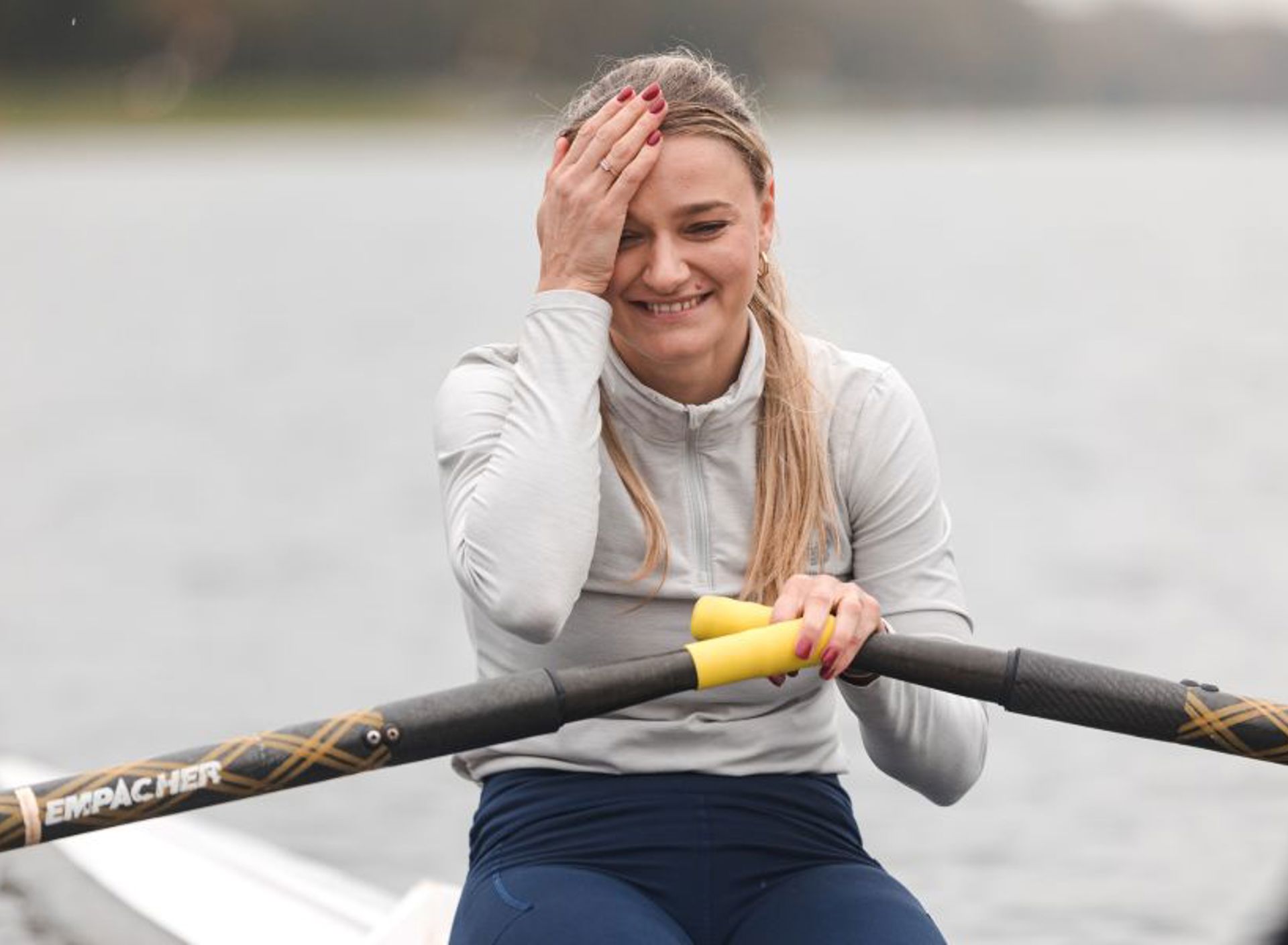 Lisanne De Witte Voor Een Keer In Roeiboot