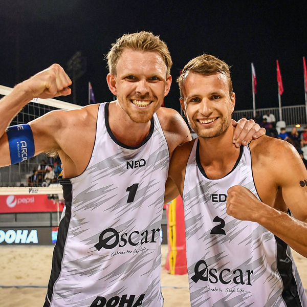Stefan Boermans En Yorick De Groot Foto Nevobo Bij PB