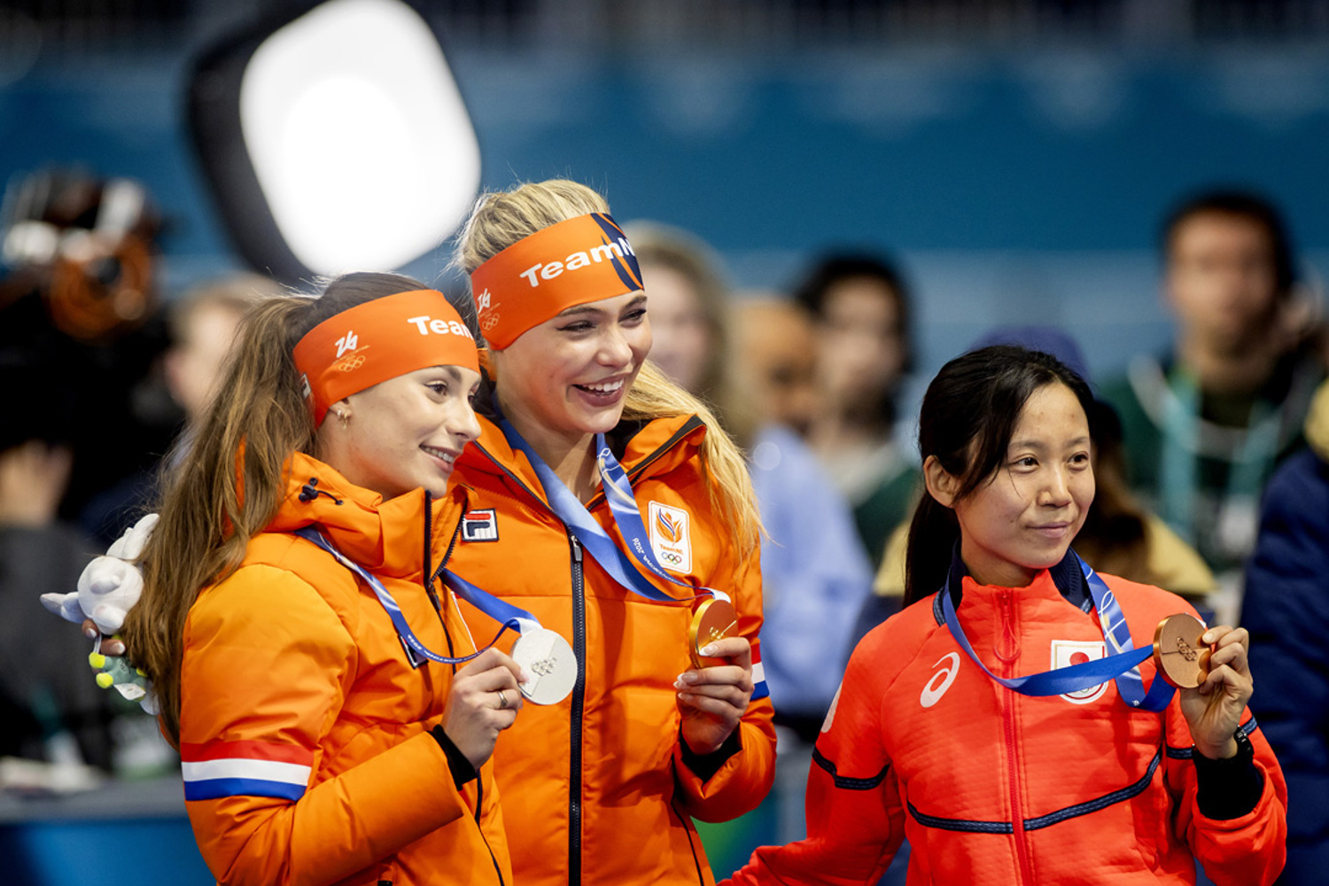 Kok Leerdam Tagaki Podium 1000M OS 2026 ANP 1080X722