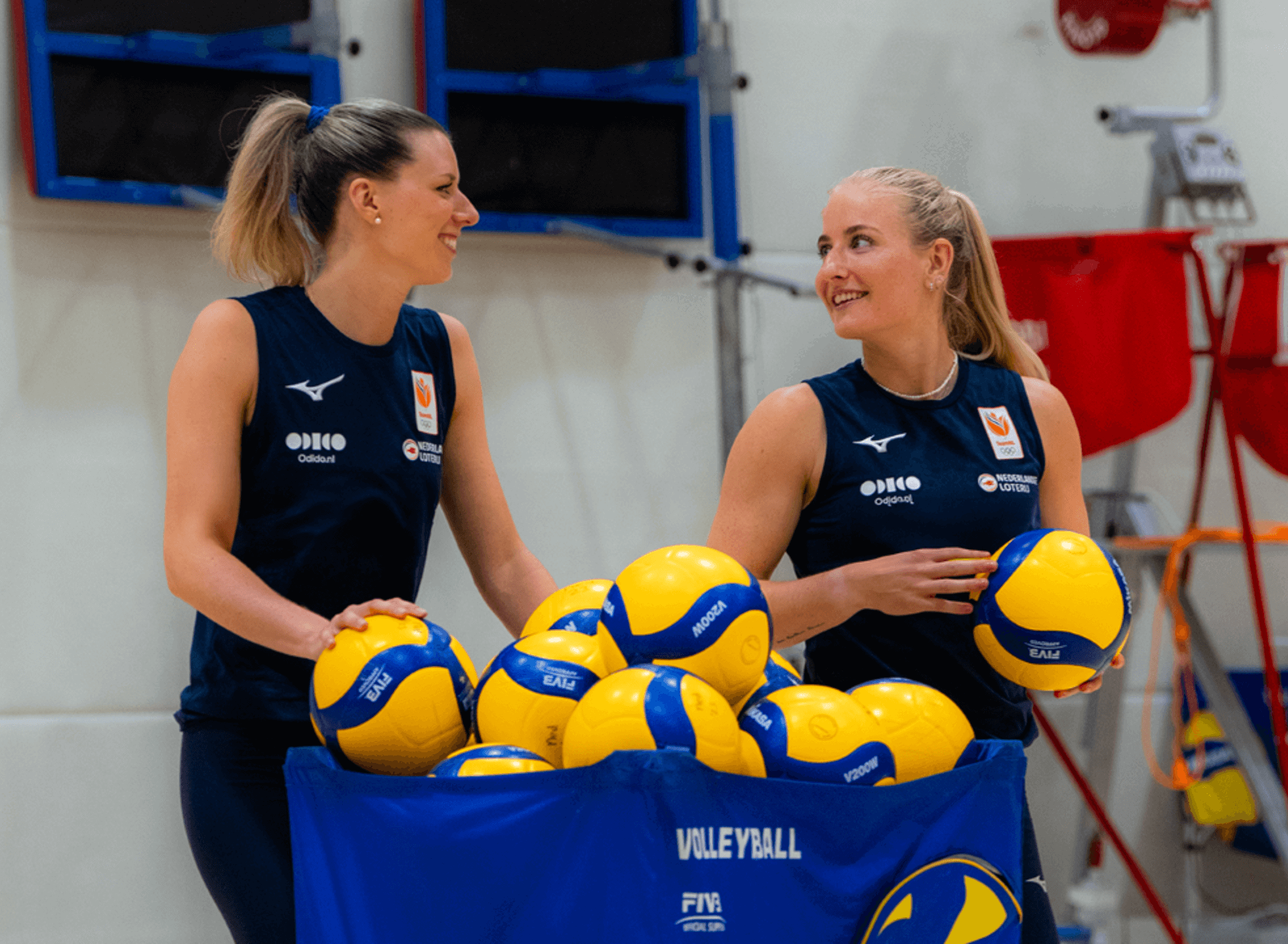 Britt Bongaerts En Marrit Jasper Foto TeamNL