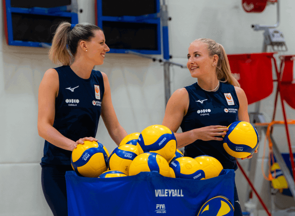 Britt Bongaerts En Marrit Jasper Foto TeamNL