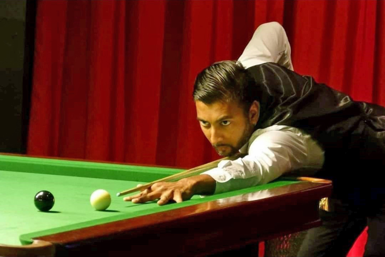 Amar Chedoe Snooker Foto Corné Kuipers 900X600