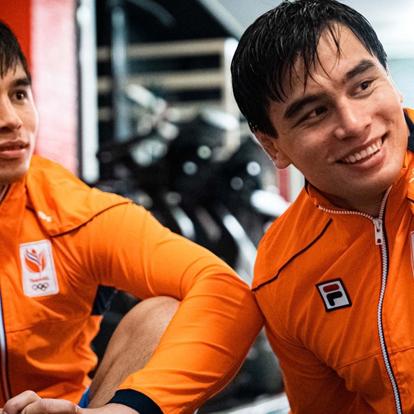 Marcel En Tyrone Sterkenburg foto TeamNL