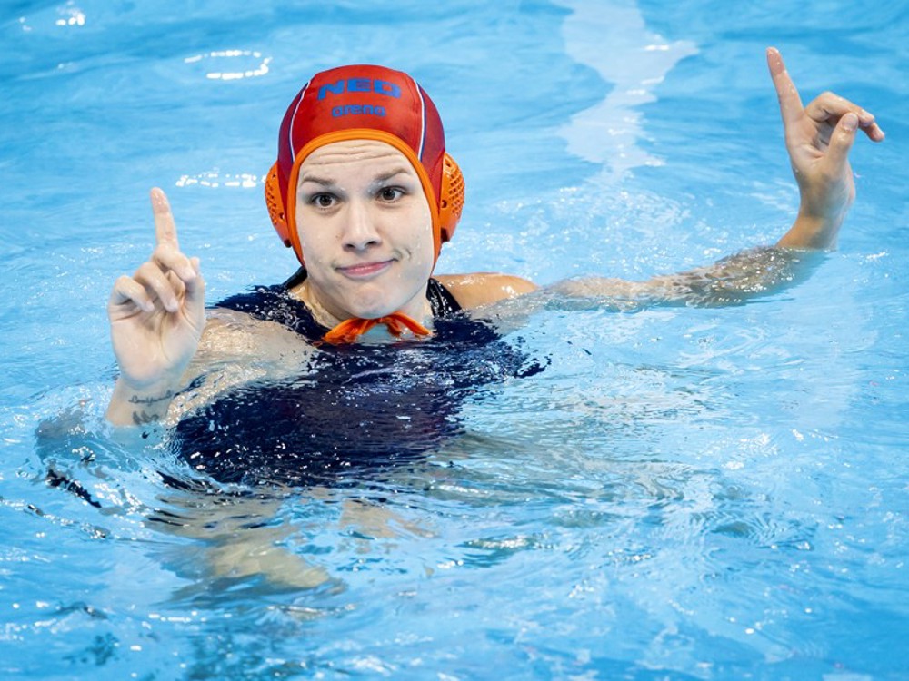 [Laura Aarts][Waterpolo][WK 2024] Anp Beeldbank