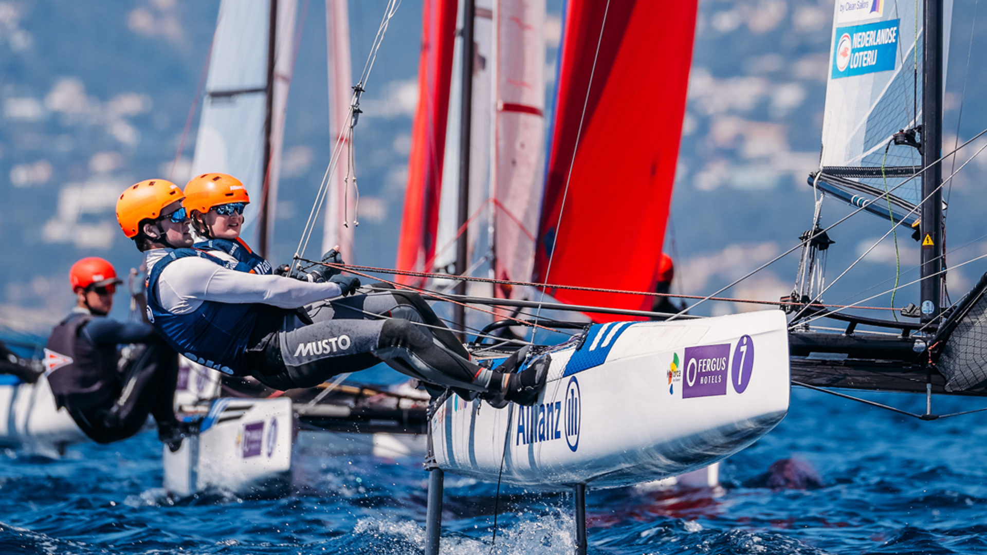 Willemijn Offerman En Scipio Houtman Foto Trofeo Sofia Sailing Energy