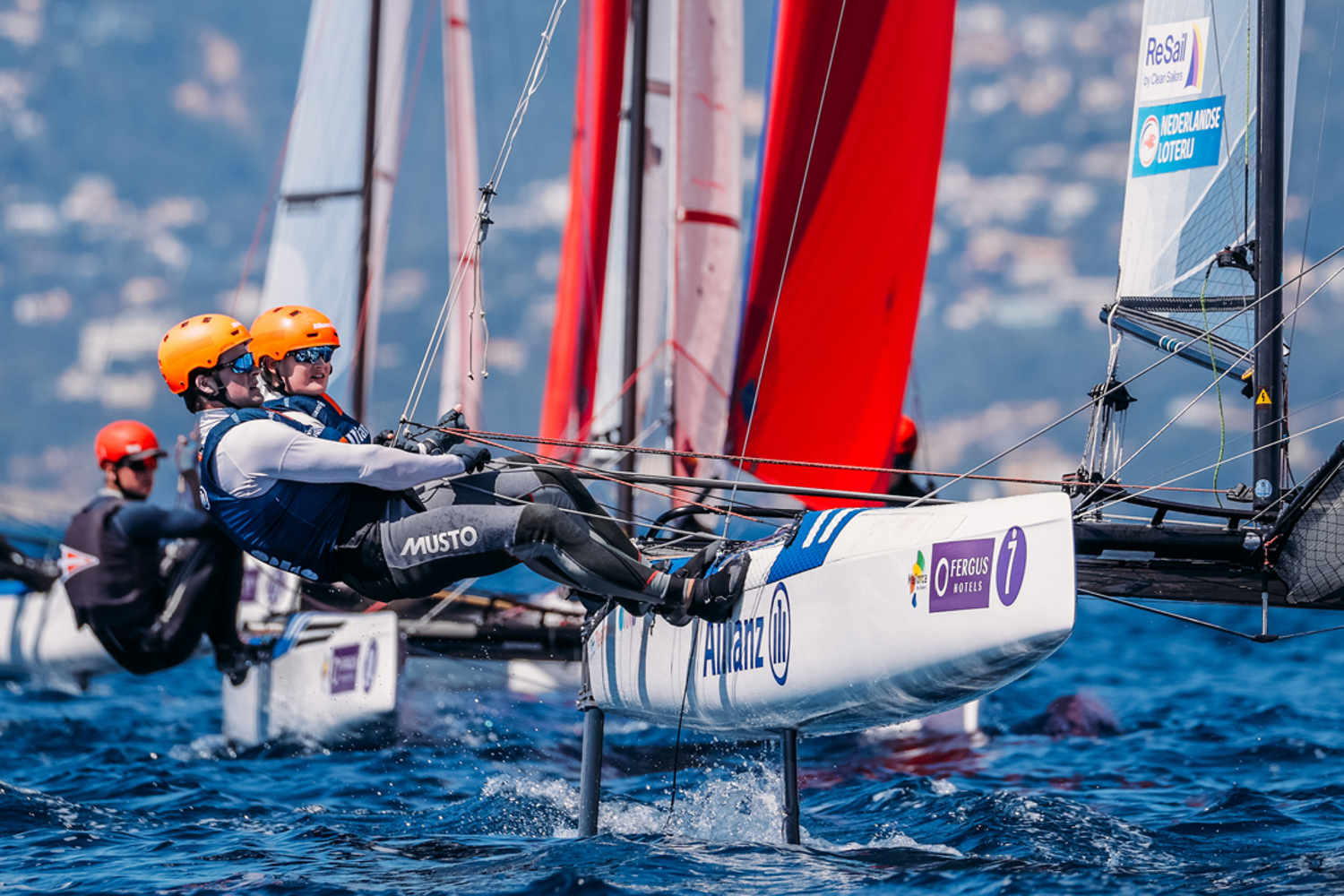 Willemijn Offerman En Scipio Houtman Foto Trofeo Sofia Sailing Energy