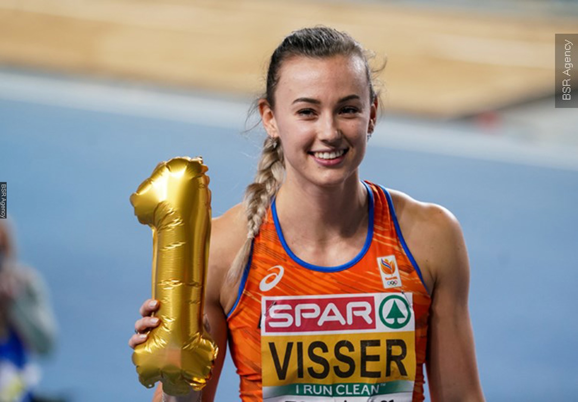 Nadine Visser EK Indoor 2021 BSR AGENCY