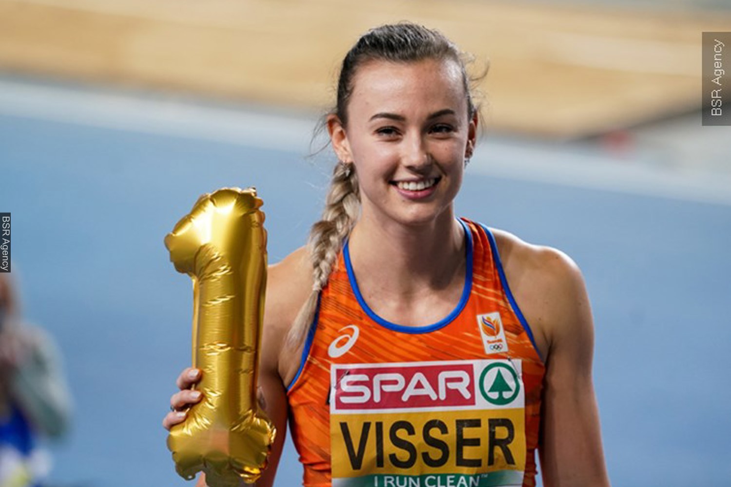 Nadine Visser EK Indoor 2021 BSR AGENCY