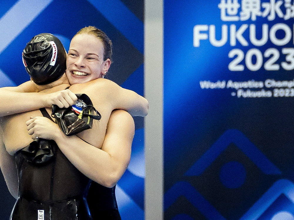 Janna Van Kooten WK Zwemmen 2023 ANP