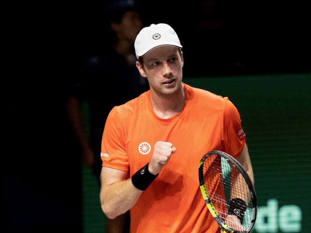 Botic van de Zandschulp Davis Cup finals nov 2022 .jpg