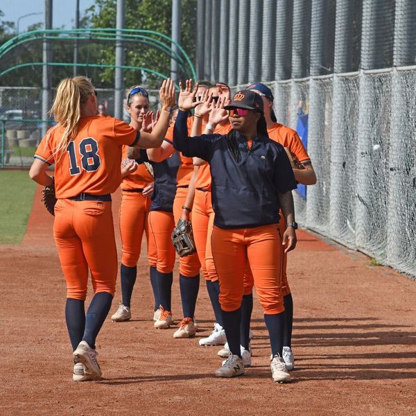 Softbalsters high five.jpg