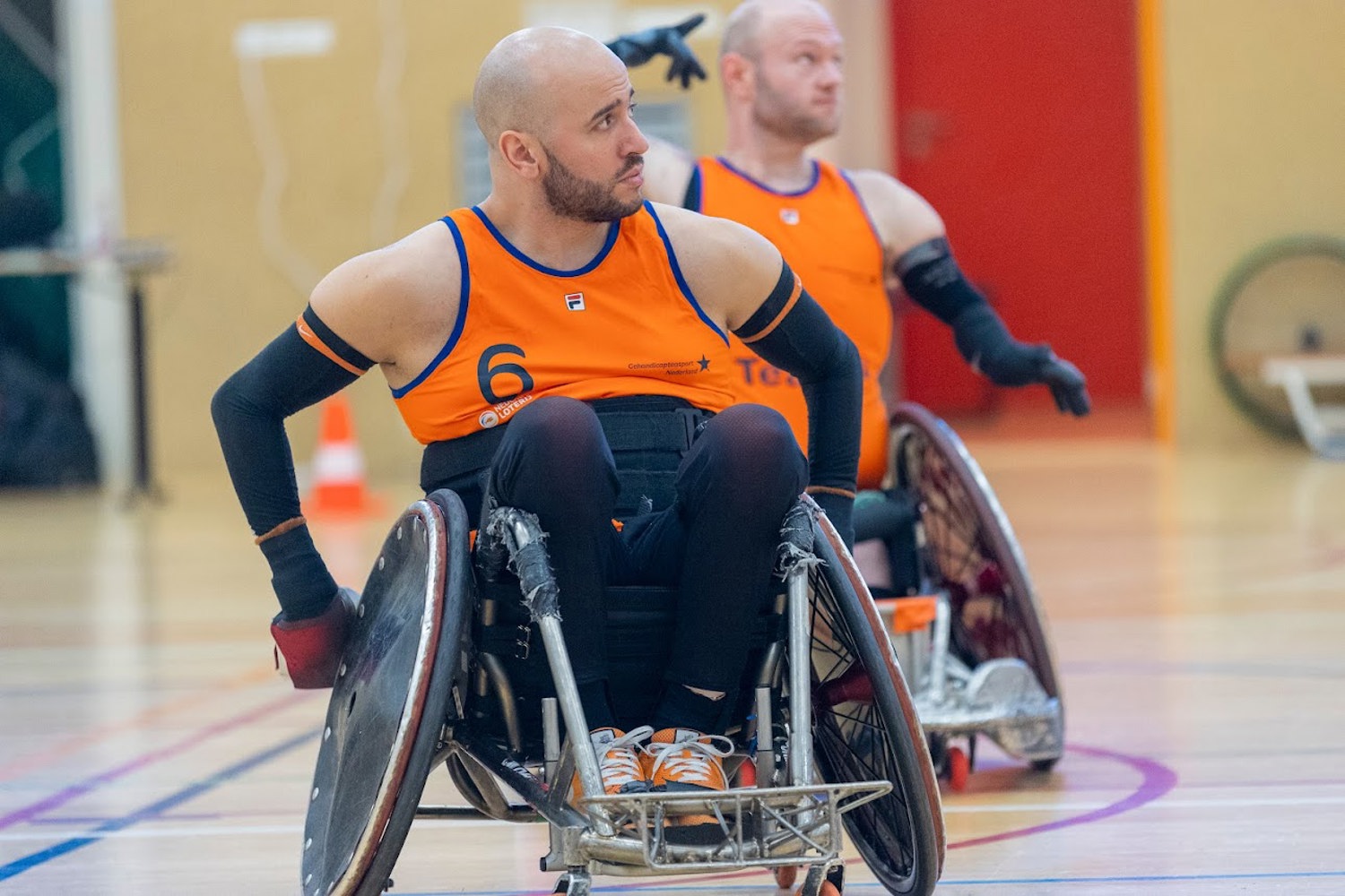 Rolstoelrugby Reda Haouam