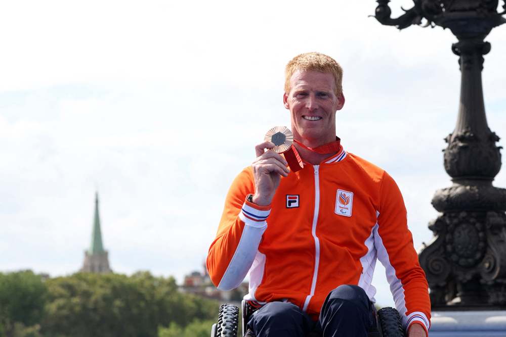 Geert Schipper Medaille OS 2024 ANP 1080X720 3