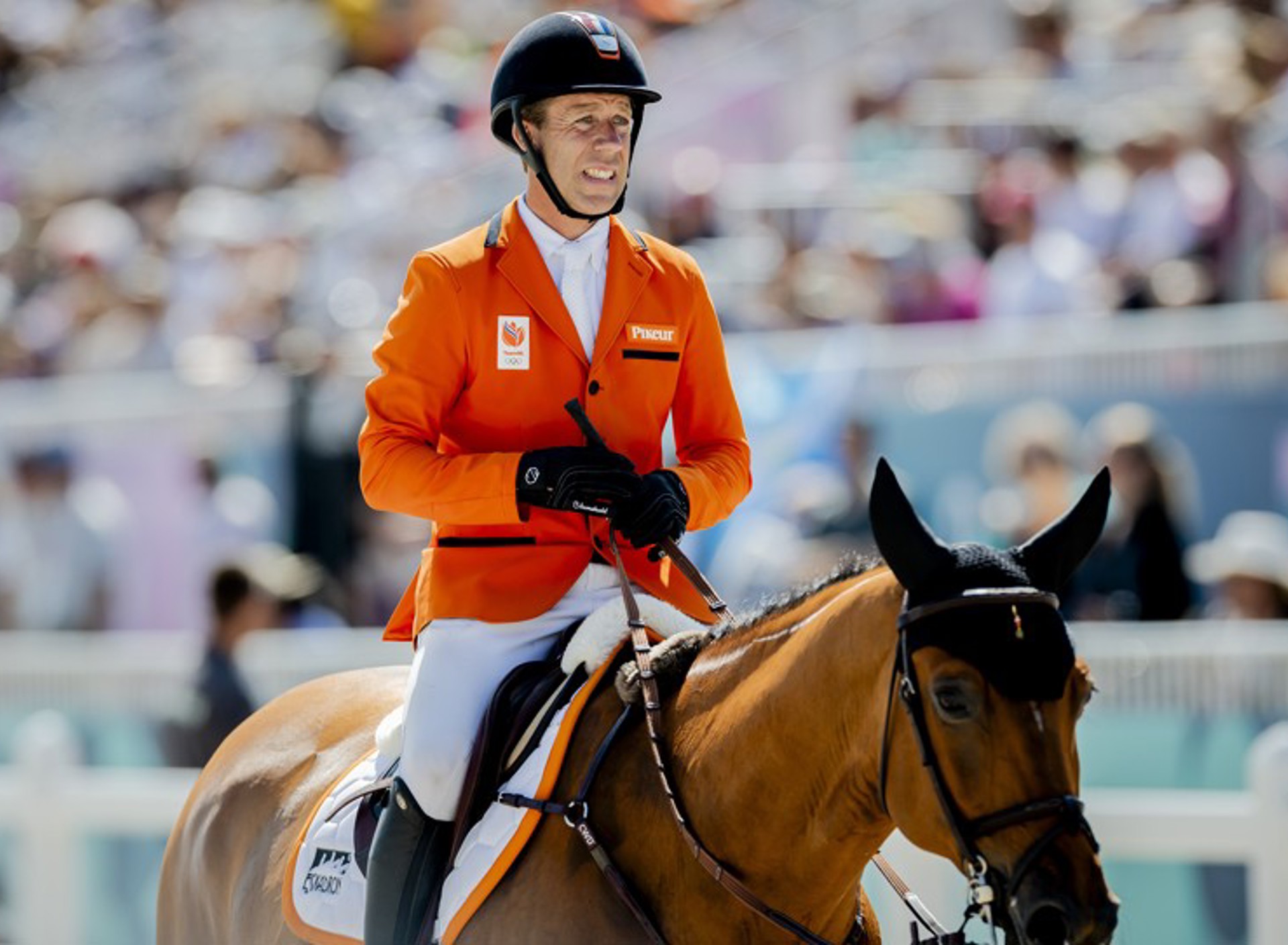 Maikel Van Der Vleuten Olympische Paardensportwedstrijden Versailles2024 Beeldbankteamnl