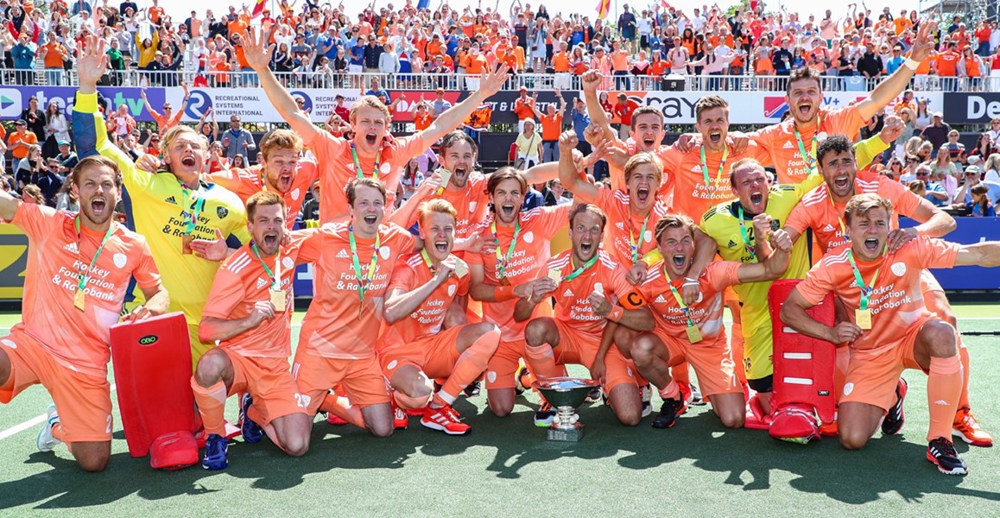 Hockeyers Europees Kampioen 1200