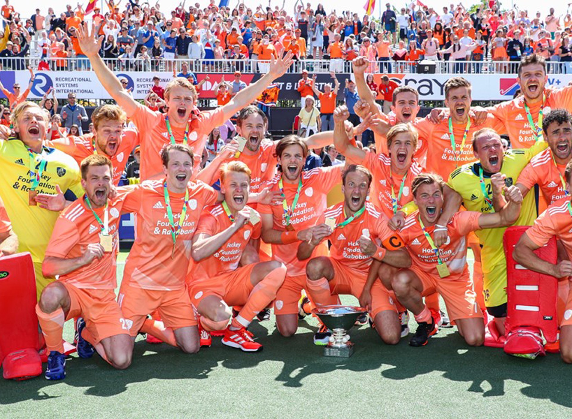 Hockeyers Europees Kampioen 1200