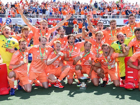 Hockeyers Europees Kampioen 1200