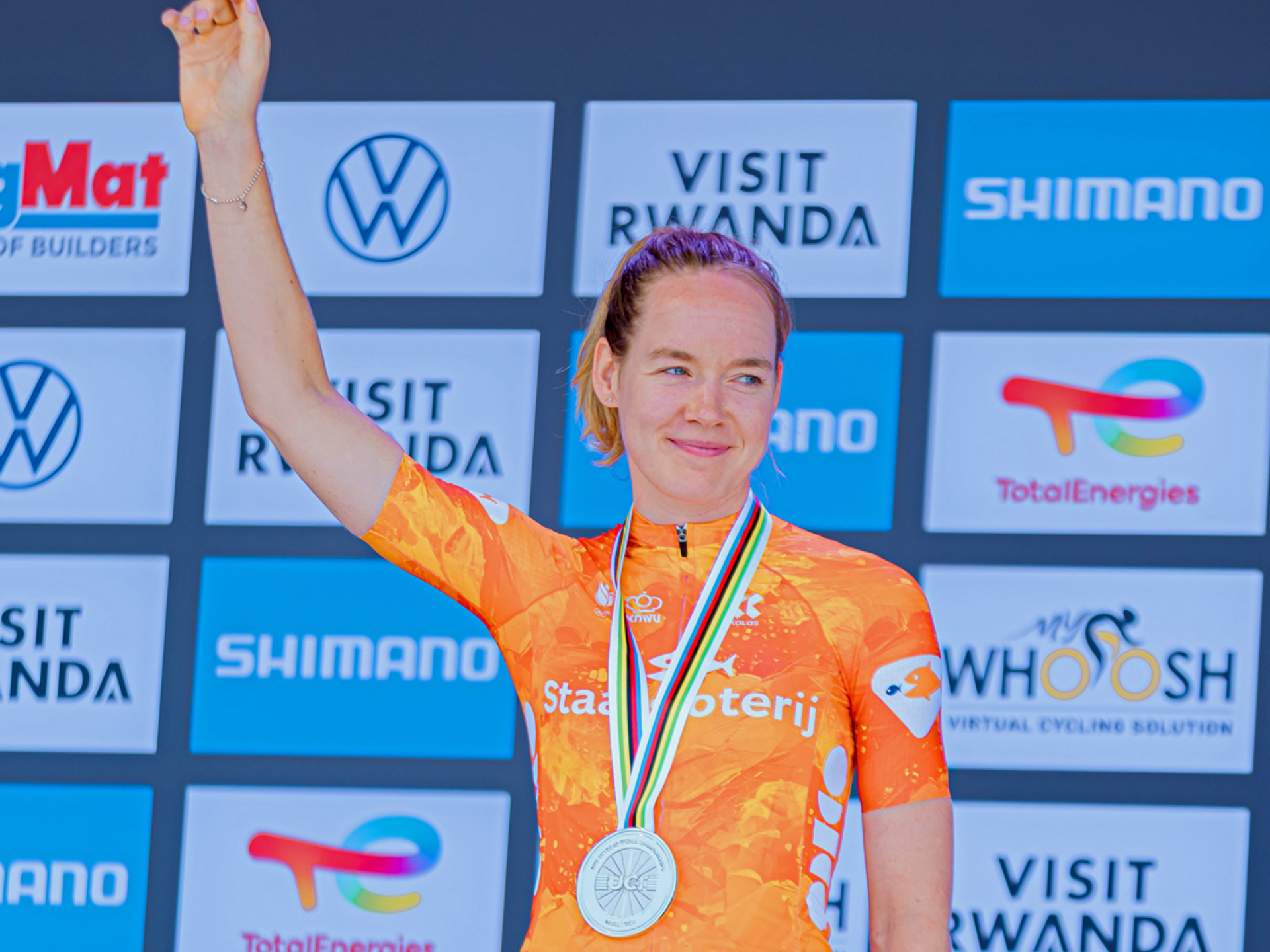 Anna Van Der Breggen Zilver Wk 25 34686 ANP