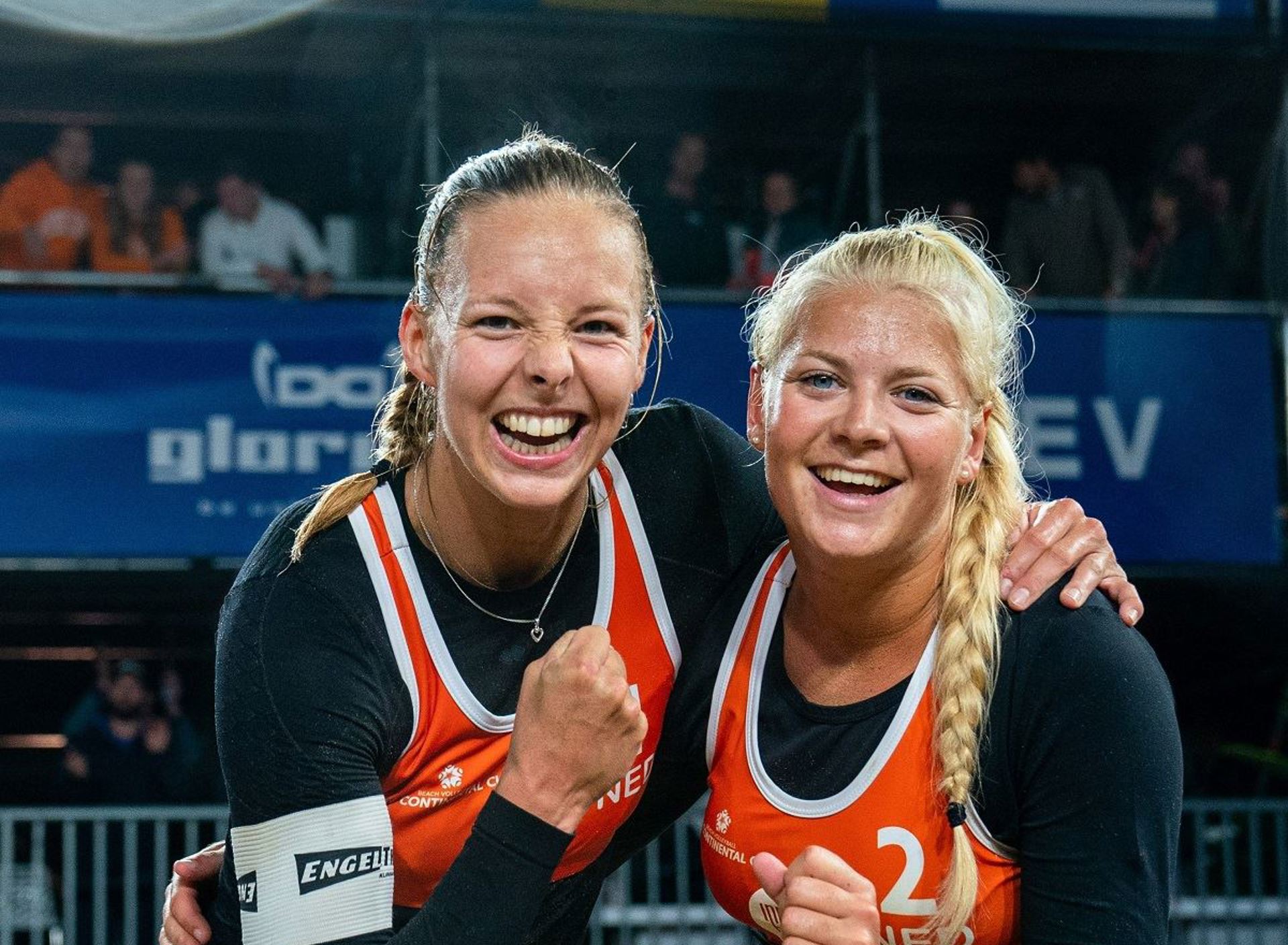 Katja Stam en Raïsa Schoon Continental Cup 2021 ANP liggend.jpg (1)