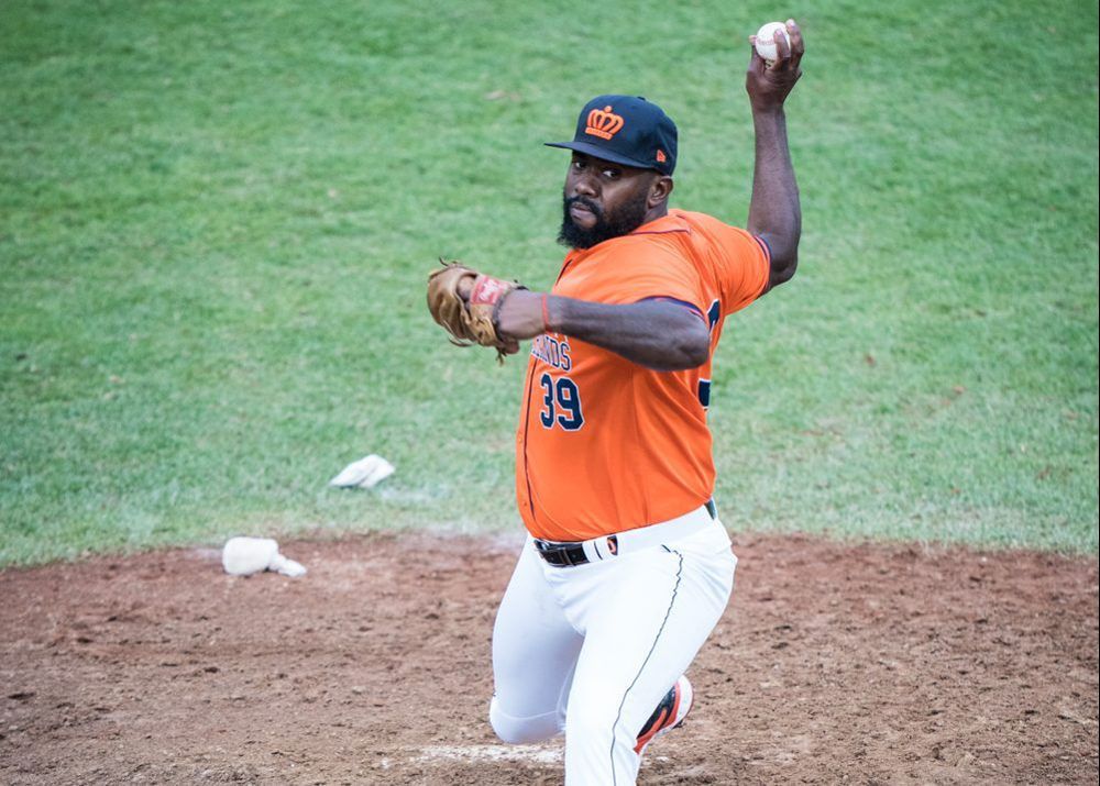 Pitcher Shairon Martis EK Honkbal