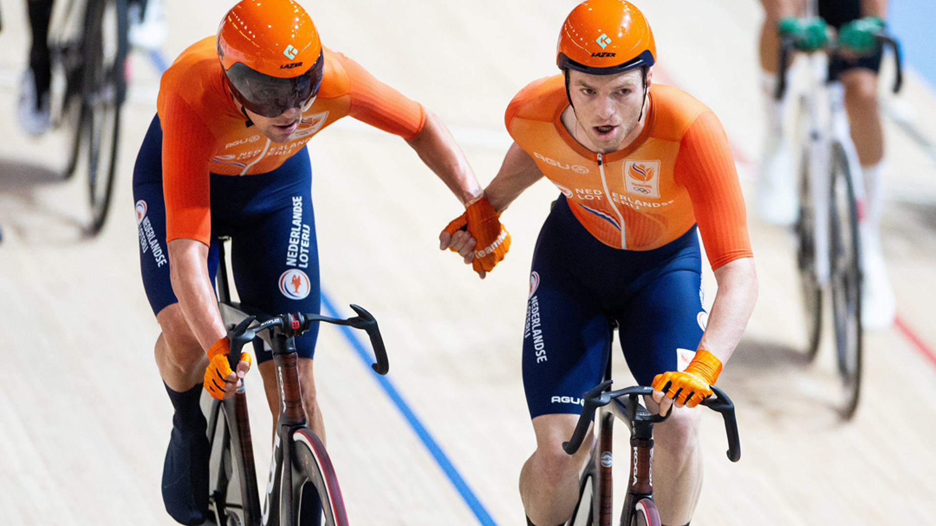 Vinzent Hoppezak En Youri Havik WK 2024 ANP