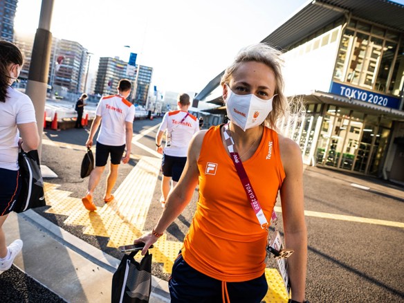 Selena Piek In Olympisch Dorp Tokyo 2020