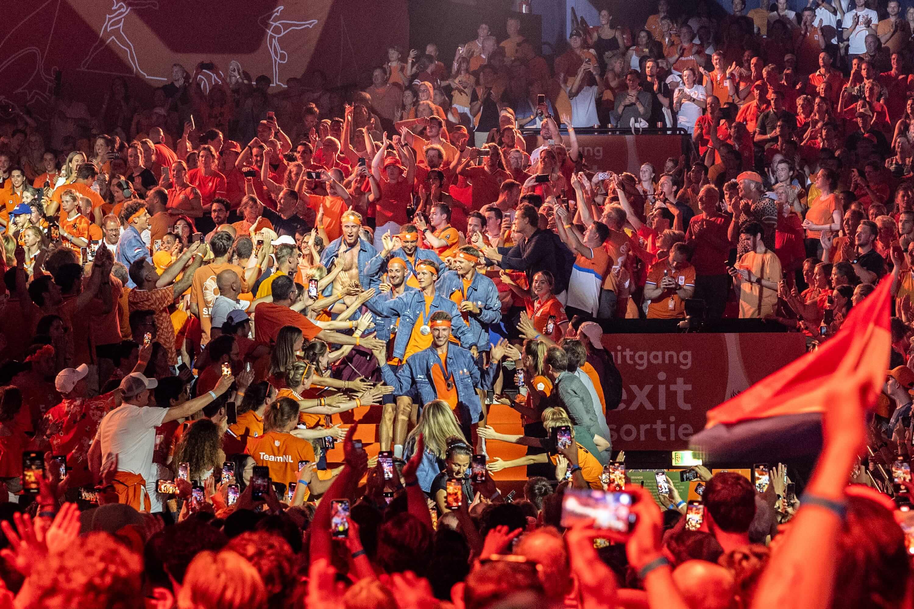 De Olympische sporters van TeamNL.