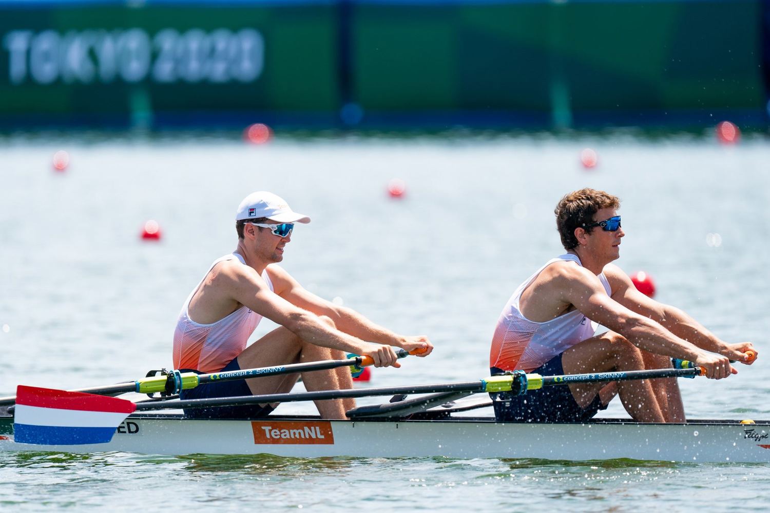 Roeien kwartfinales skiff en halve finales dubbeltwee | TeamNL